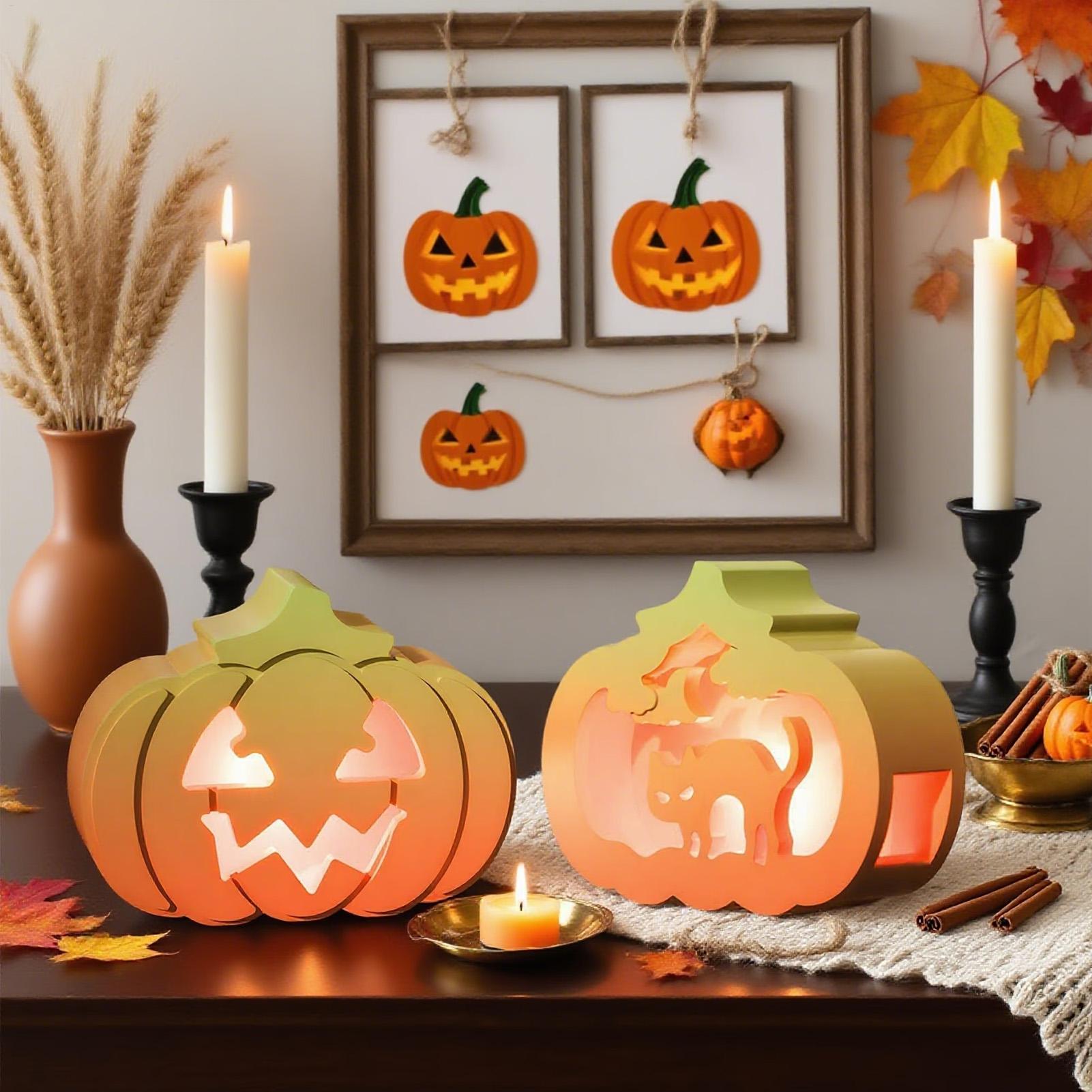 Soap Making Kit For Kids - Pumpkin Molds Silicone 5 Pieces Soap