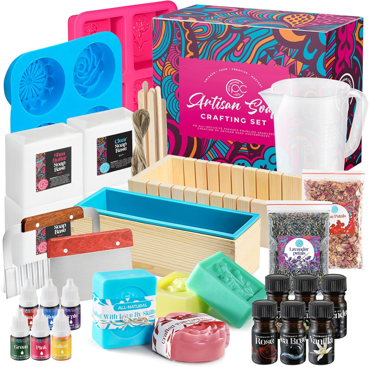Soap Making Kit For Kids - Soap Making Kit with Melt Pour
