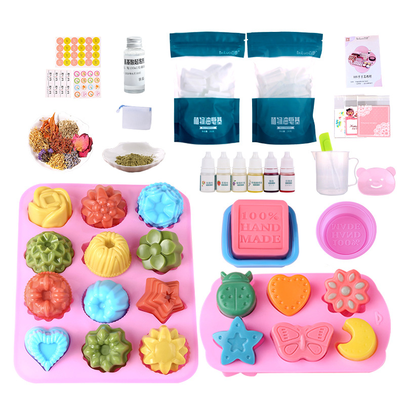 DIY Material Pack Homemade Bre - Soap Making Kit For Kids 评论和价格