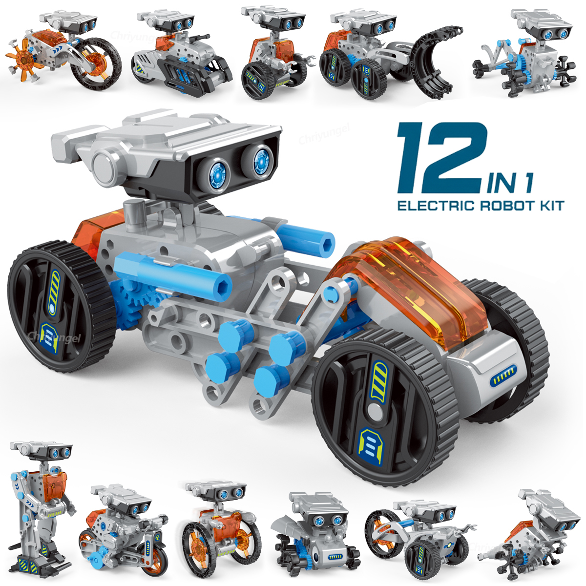 STEM Robot Kit 12 in 1 DIY Sci - Soap Making Kit For Kids 评论和价格
