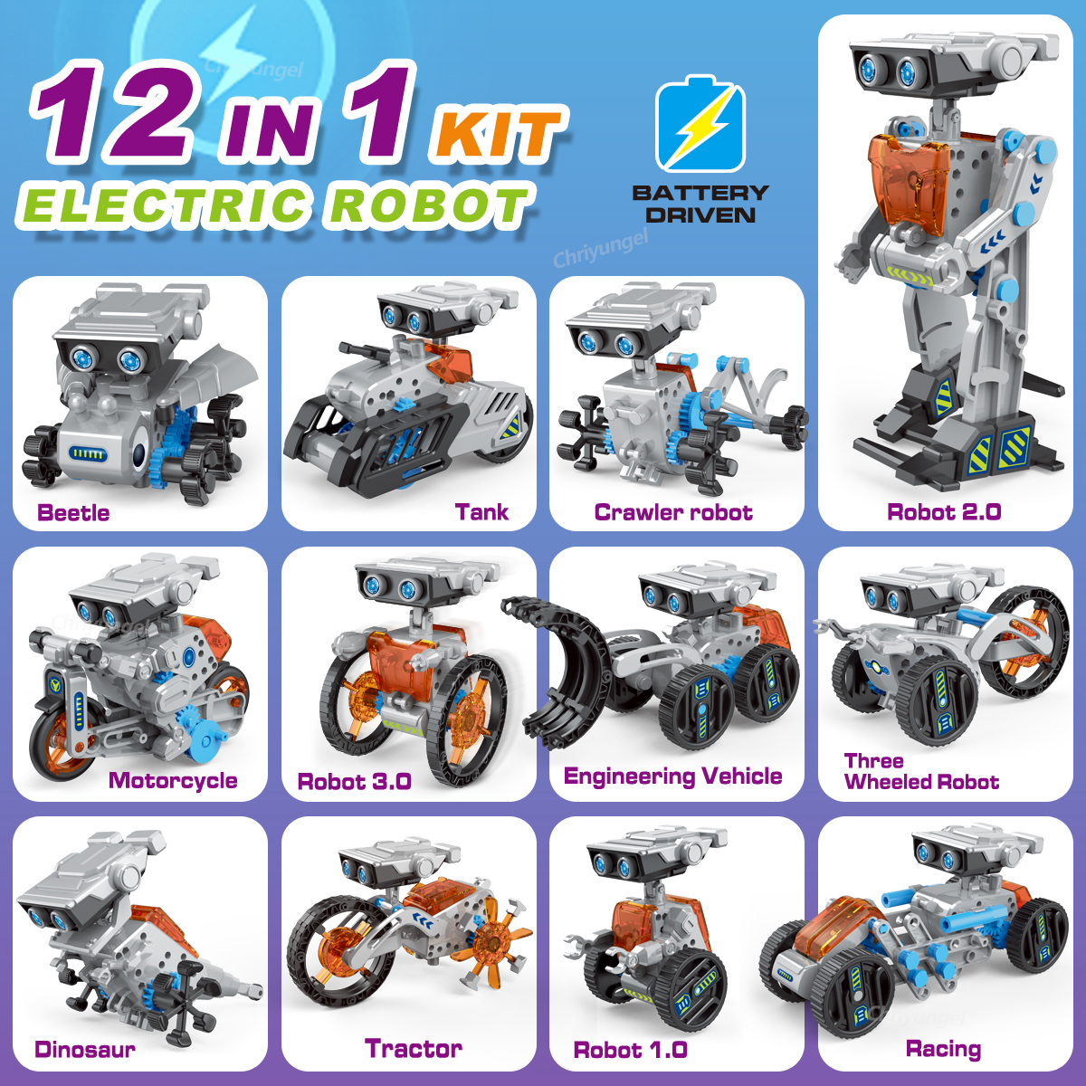 STEM Robot Kit 12 in 1 DIY Sci - Soap Making Kit For Kids 评论和价格