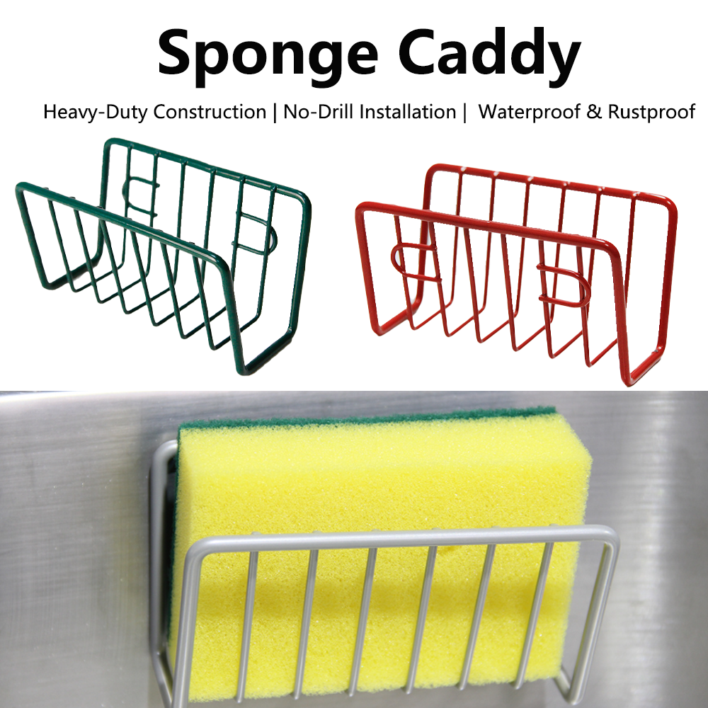 No-Drill Iron Sponge Holder Ra - Oxide Pigment Soap 评论和价格