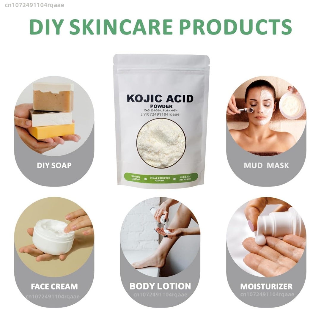 99% Pure Kojic Acid Powder Ski - Soap Making Acid 评论和价格