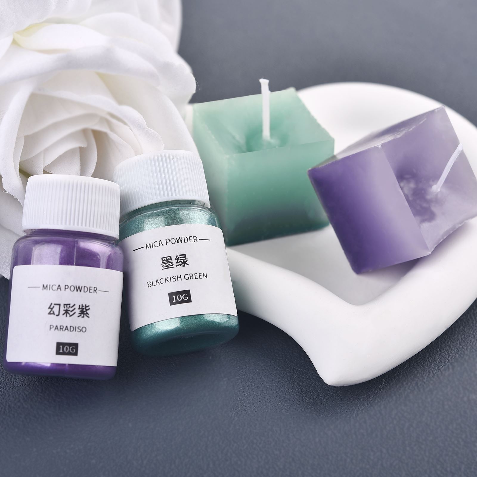 10g Candle Pearlescent Mica Po - Oxide Pigment Soap 评论和价格