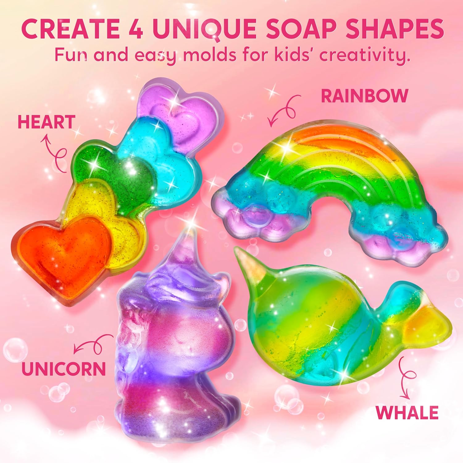 JOYFY Unicorn Soap Making Kit  - Soap Making Kit For Kids 评论和价格