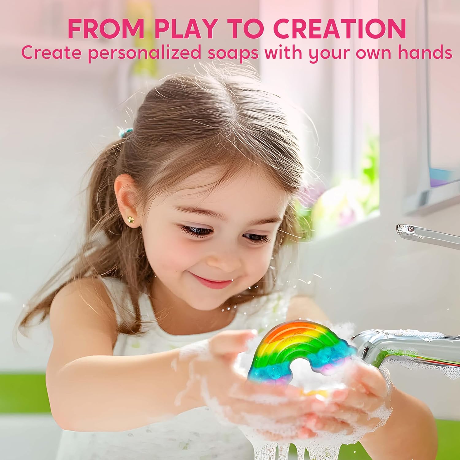JOYFY Unicorn Soap Making Kit  - Soap Making Kit For Kids 评论和价格