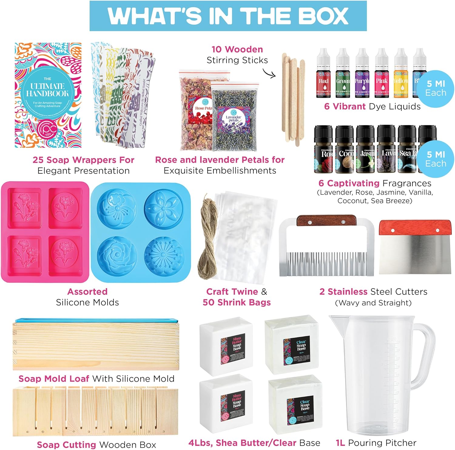Soap Making Kit with Melt Pour - Soap Making Kit For Kids 评论和价格